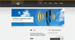 Desktop Screenshot of infotvfm.pl